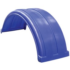 Dynaplas Super Single Plastic Mudguard - 470mm Wide - Dark Blue